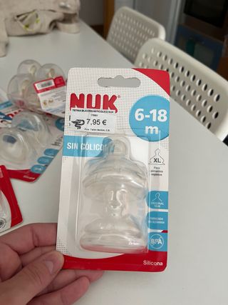 Tetina NUK Silicona 6-18 meses