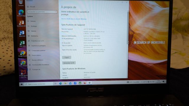 Portátil Asus X571GT Gris