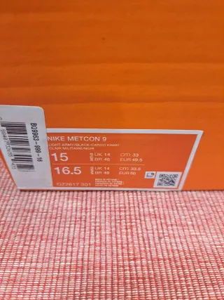NIKE METCON 9 T49.5