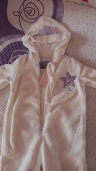 Macacão Frozen T.2-3A Novo