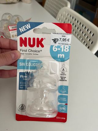 Tetina NUK First Choice+ Flujo Variable