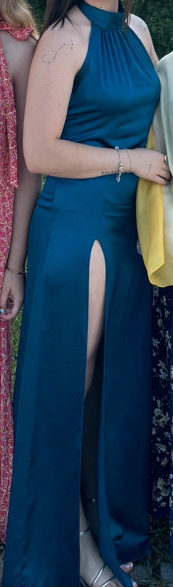 Vestido de fiesta Pura Vida Clothes verde azulado