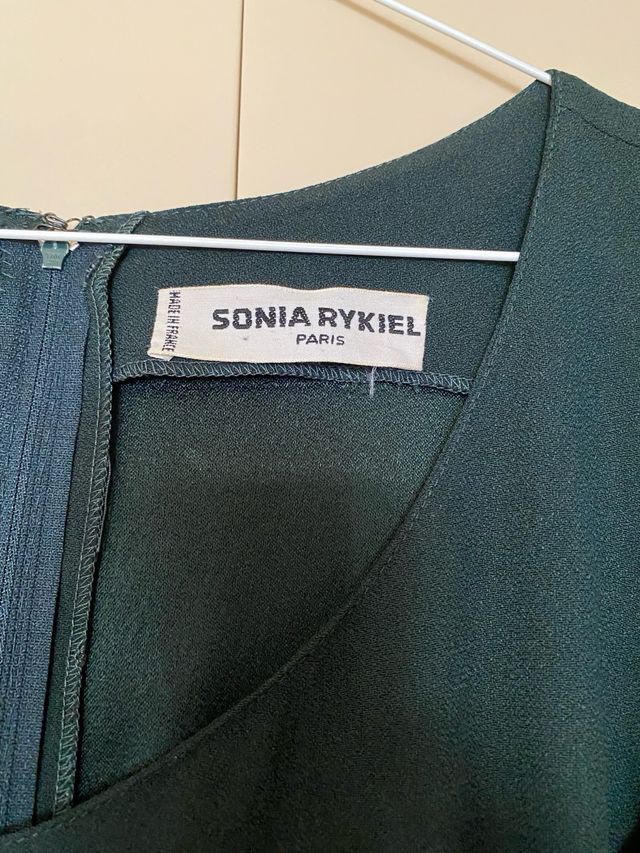 Vestido Sonia Rykiel verde