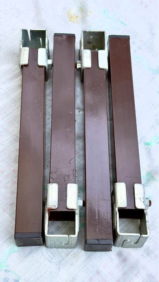 2 Juegos Patas Somier Metal/Plástico