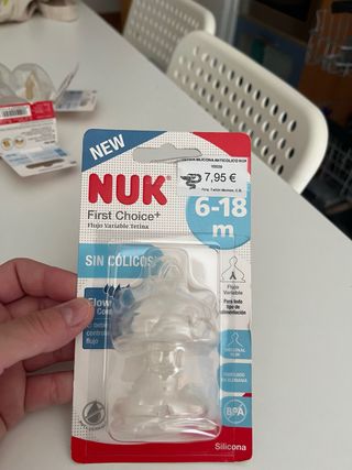 Tetina NUK First Choice+ Flujo Variable