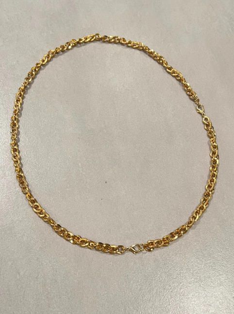 Conjunto collar y pulsera dorados