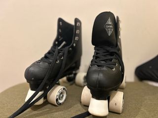 Patines 4 Ruedas Negros OXELO DECATHLON