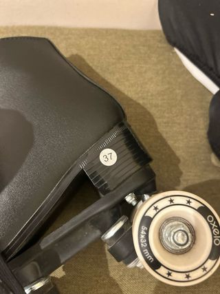 Patines 4 Ruedas Negros OXELO DECATHLON