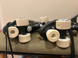 Patines 4 Ruedas Negros OXELO DECATHLON