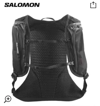 Mochila Running/Trekking Salomon 6L blanca NUEVA