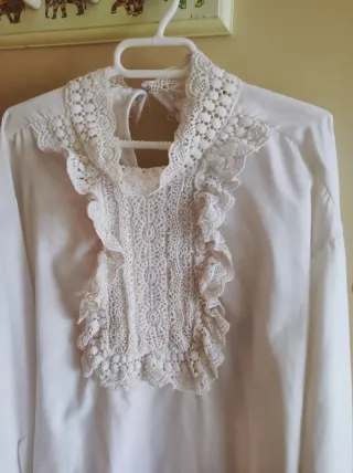 Blusa Sfera Crochet Talla L