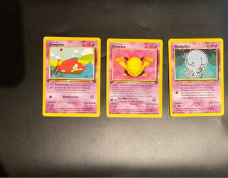 Ottime!Carte Pokémon: Slowpoke, Drowzee, Wobbuffet