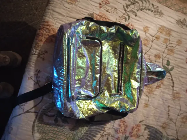 Mochila Zara Holográfica