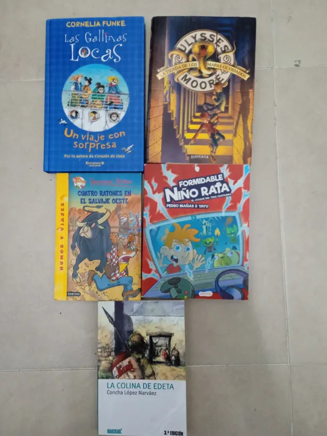 Lote libros juveniles