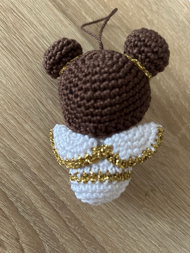 Angelo uncinetto decorativo