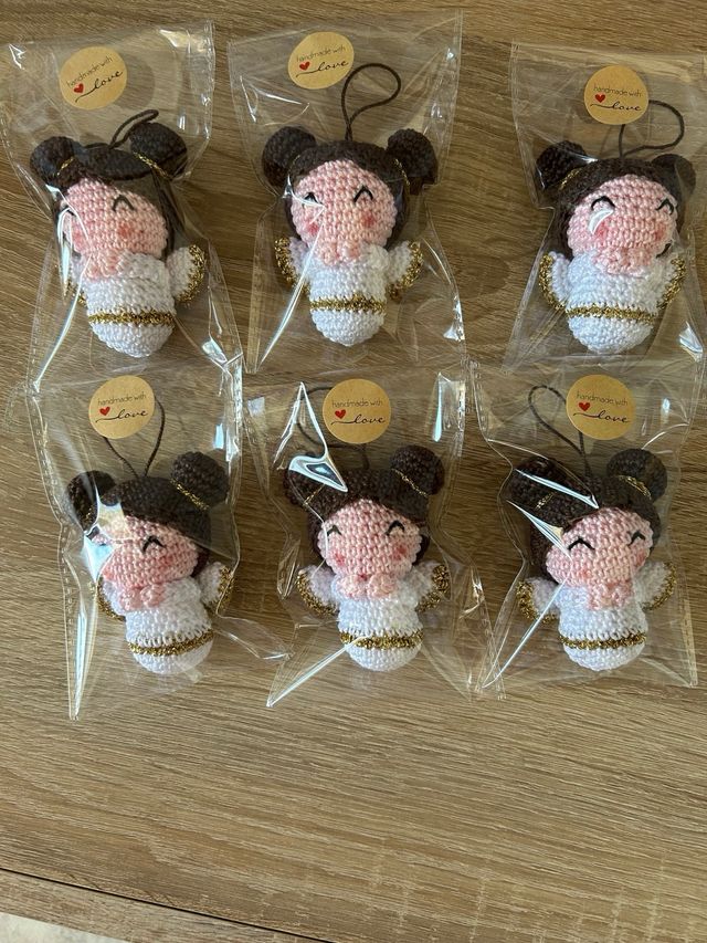 Angelo uncinetto decorativo