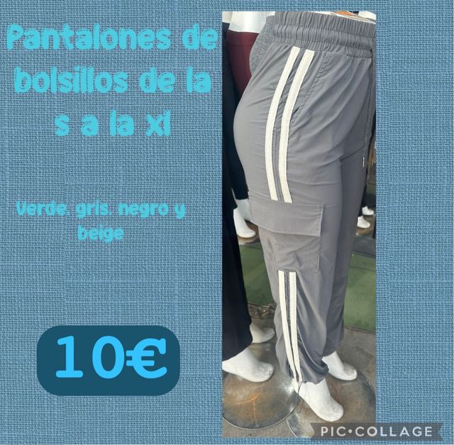 Pantalones de bolsillos raya