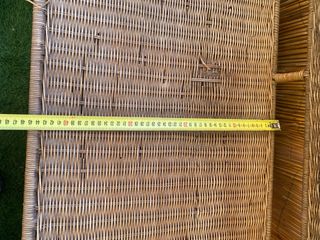 Banco de mimbre para terraza o eventos