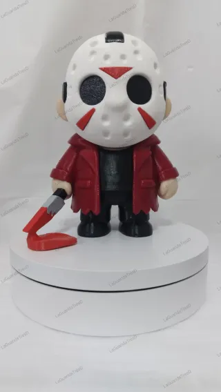Figura Jason Voorhees 3D- Viernes 13