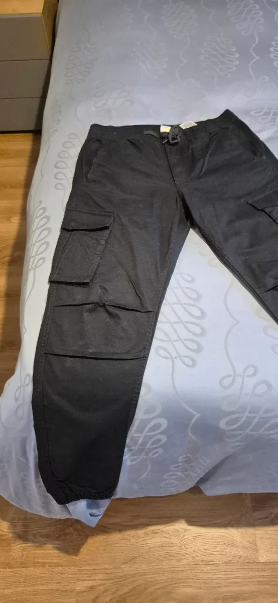 Pantalón Cargo Jack&Jones Negro