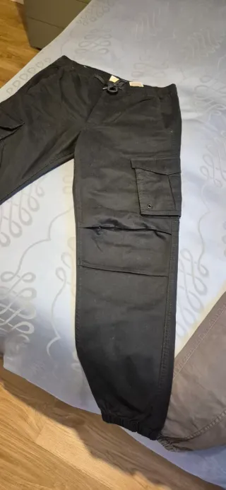 Pantalón Cargo Jack&Jones Negro