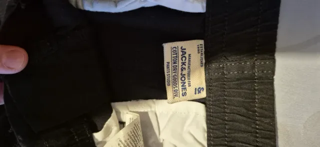 Pantalón Cargo Jack&Jones Negro