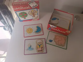 Puzzle madera Diset Contrast 1-4 años