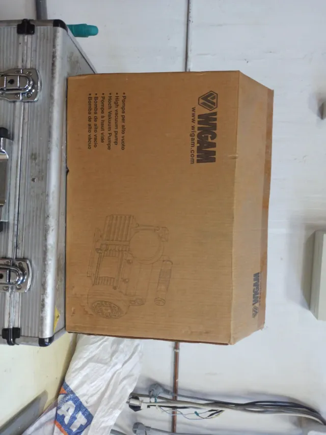 Wigam bomba de vacío con vacuómetro