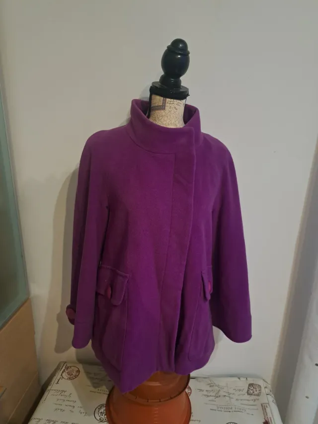 Chaquetón Morado Mujer