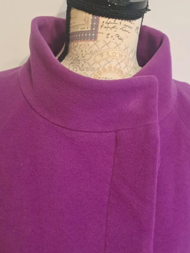 Chaquetón Morado Mujer