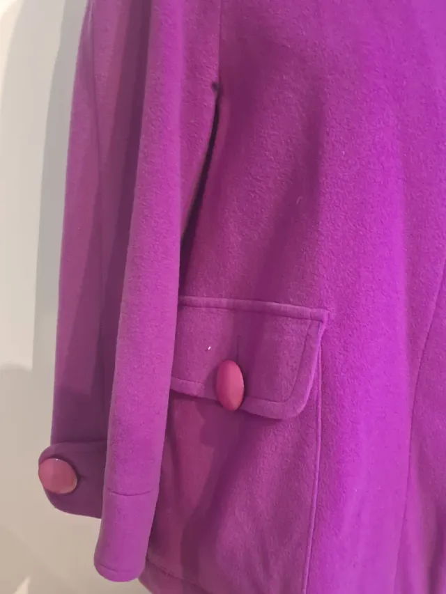 Chaquetón Morado Mujer