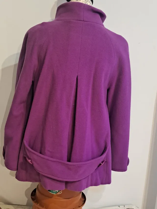 Chaquetón Morado Mujer