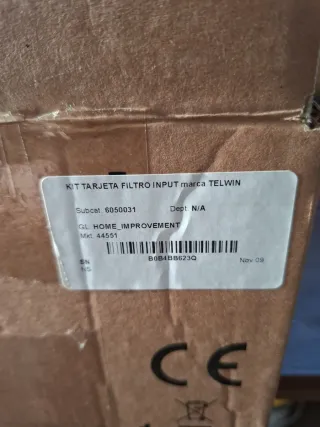 Tarjeta Filtro Input Telwin