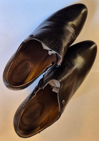 Nero Giardini, stivaletto tacco 7 taglia 40.Nero.