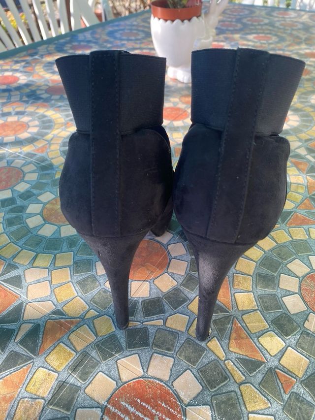 Stivaletti tacco 12 donna neri