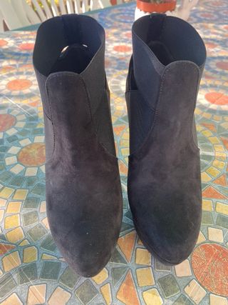 Stivaletti tacco 12 donna neri