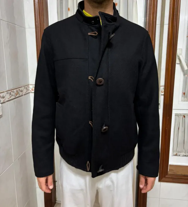 Cazadora Massimo Dutti Negra