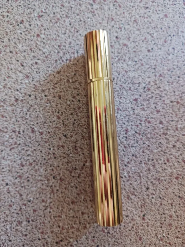 Pulverizador Perfume Cartier Recargable Oro/Rojo