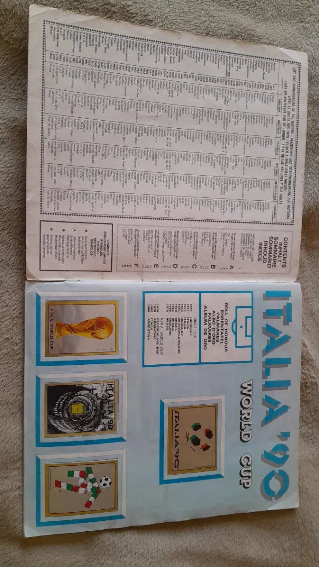 Álbum Panini Italia 90 Original COMPLETO