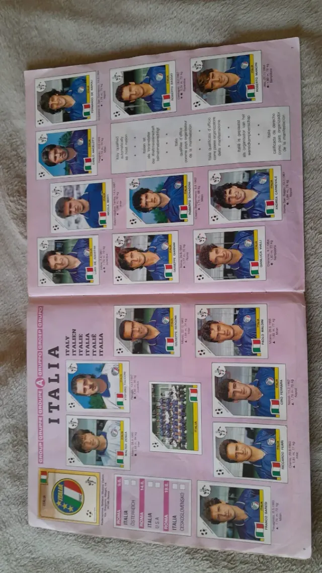 Álbum Panini Italia 90 Original COMPLETO