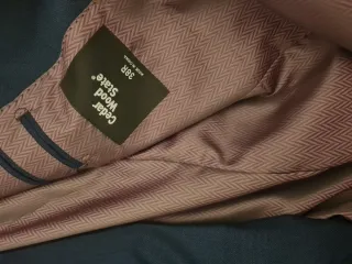 Traje de americana y pantalón azul