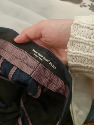 Traje de americana y pantalón azul