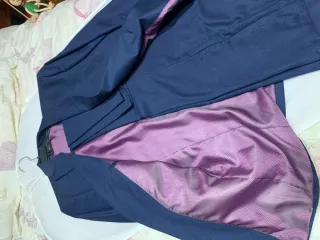 Traje de americana y pantalón azul