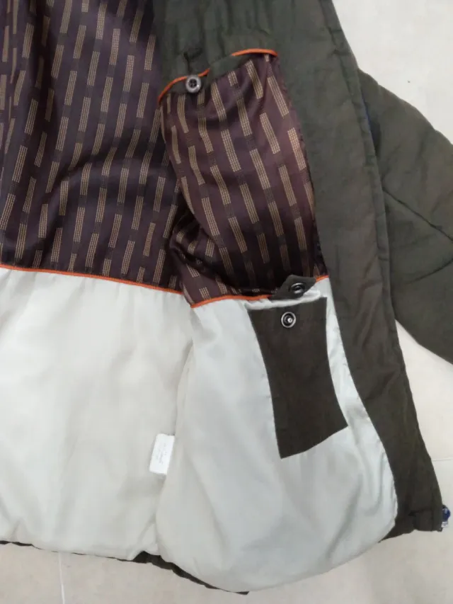 Abrigo hombre talla L color marrón