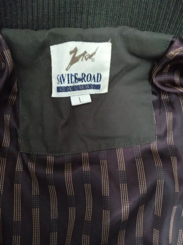 Abrigo hombre talla L color marrón