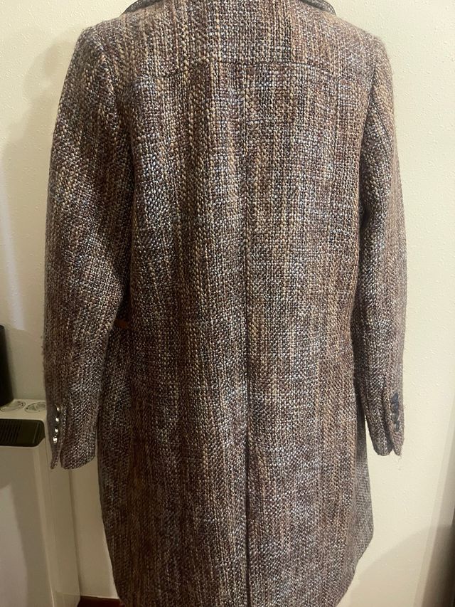Abrigo Tweed Mujer Talla S