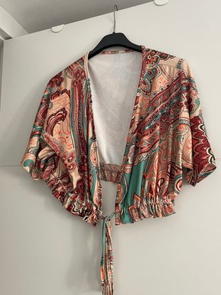 Conjunto premamá estampado