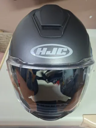 Casco Modular HJC Gris Talla L 58-59  ECE R22.06