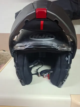 Casco Modular HJC Gris Talla L 58-59  ECE R22.06