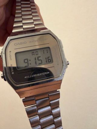 Reloj Casio Digital Plata